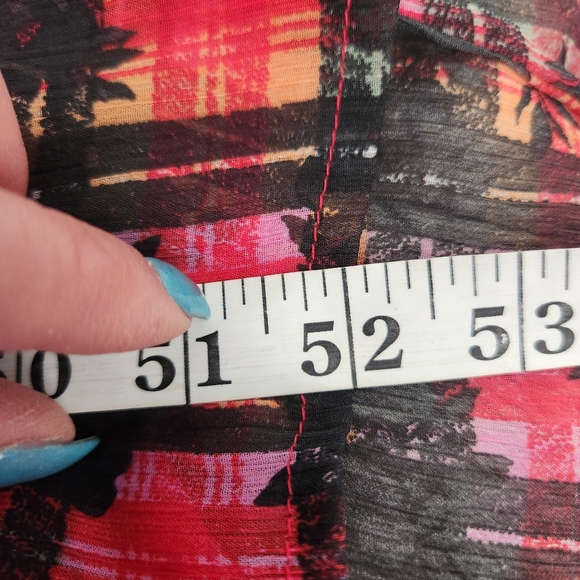 Free People‎ Jerra Shirt Dress In Pink Long Sleeve Button Down Plaid Maxi Dress - Picture 16 of 16